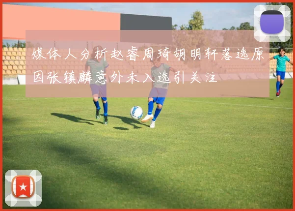 媒体人分析赵睿周琦胡明轩落选原因张镇麟意外未入选引关注