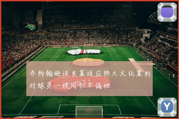 乔约翰逊谈克莱适应热火文化莱利对球员一视同仁不偏袒